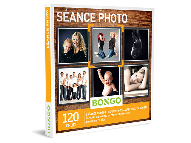 Coffret Cadeau Seance Photo Bongo