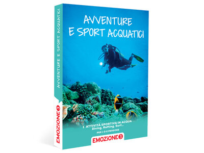 Cofanetto regalo Avventure e sport acquatici