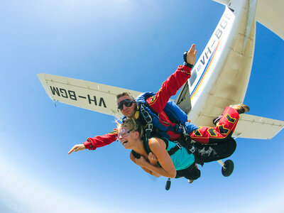 Coffret cadeau Saut en parachute tandem