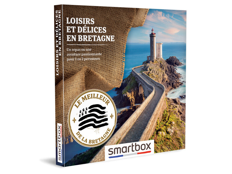 1 activit/é pour 1 ou 2 Personnes Coffret Cadeau Femme Homme Smartbox Loisirs et d/élices en Bretagne id/ée Cadeau