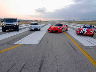 Caja Cumpleaños para amantes de la velocidad