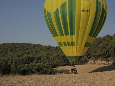 1 vuelo en globo con brindis en Montserrat para 2