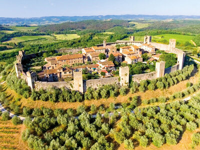 Tour enologico con pranzo tipico nel Chianti, Siena e San Gimignano