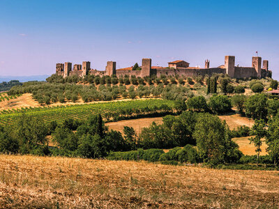 Cofanetto Tour del Chianti e dei Castelli toscani con 2 degustazioni tipiche