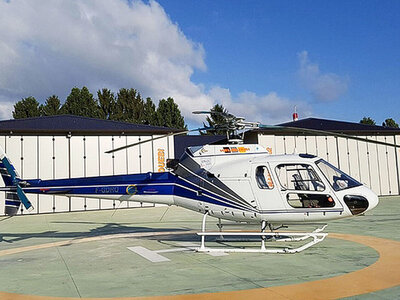 Cofanetto Volo in elicottero sul Lago di Como con posto da copilota