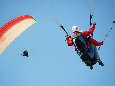 Volo in parapendio per 2 sul Massiccio del Grappa