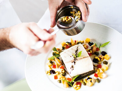 Coffret cadeau Dîner gourmand avec boisson à une table exquise en Bretagne