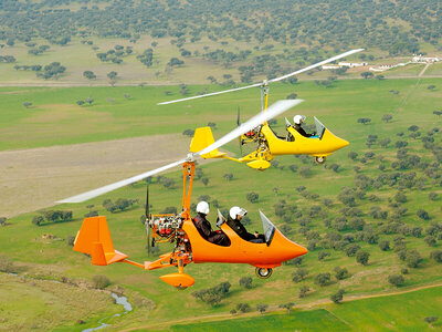 Autogiro para dos: vuelo de iniciación de 30 min