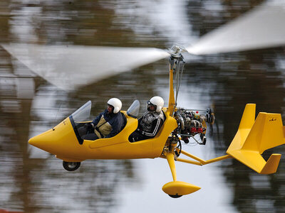 Caja Vuelo de iniciación de 1h en autogiro