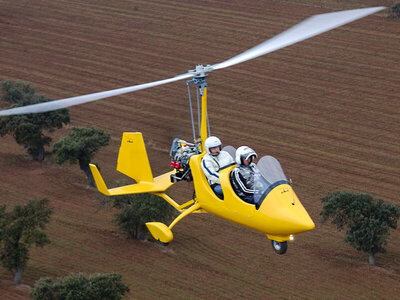 Caja Vuelo de iniciación de 30 min en autogiro