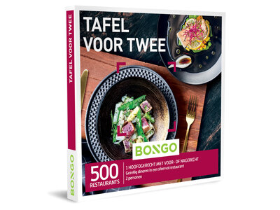 Cadeaubon Tafel voor Twee