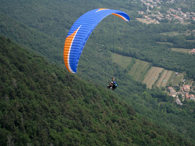 Cofanetto Volo panoramico sui colli Asolani in paracarrello con foto e video