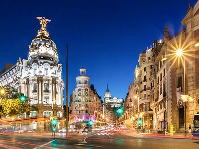 Caja regalo Visita nocturna por Madrid encantado para cuatro