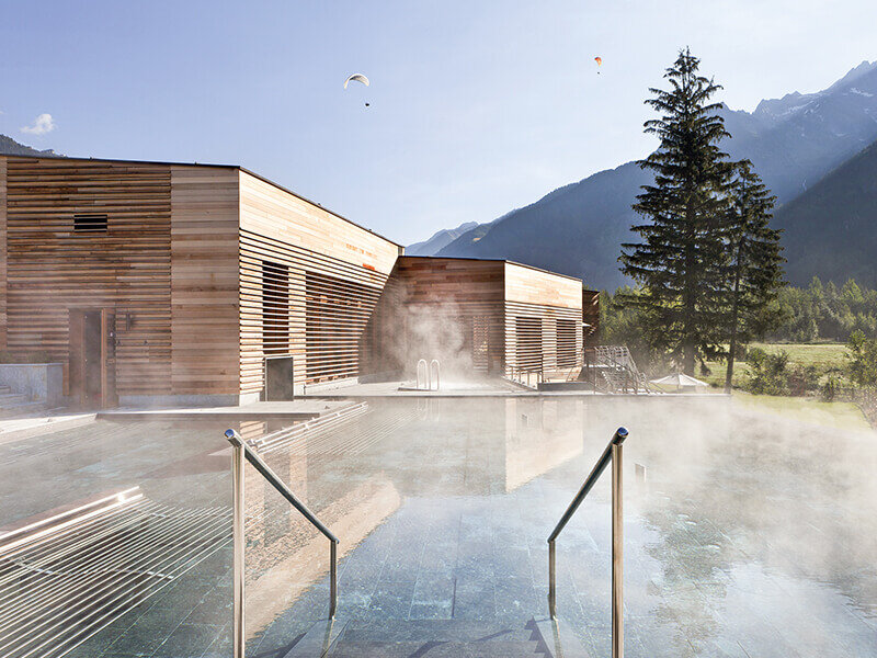 Weekend Benessere & QC Terme ingresso giornaliero di coppia con Pranzo  Dolomiti