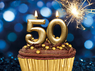 Cofanetto regalo Buon 50 compleanno!