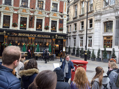 Cofanetto Alla ricerca di Sherlock Holmes®: tour di 2 ore per le strade di Londra