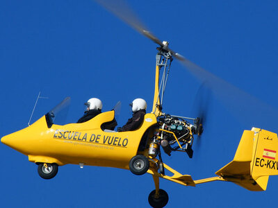 Caja Vuelo de iniciación de 20 min en autogiro