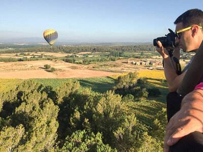 Vuelo en globo por la Costa Brava, cava y fotos para 2