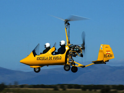 Caja regalo Vuelo de iniciación de 20 min en autogiro