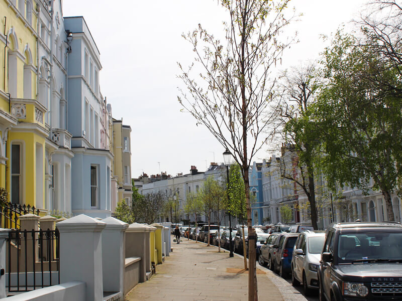 Visite guidée à pied des lieux de tournage de Coup de foudre à Notting Hill durant 2h pour 2