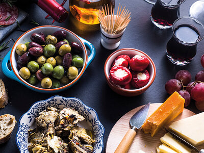 Caja regalo De vino y tapas por Barcelona