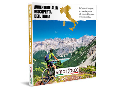 Cofanetto regalo Avventure alla riscoperta dell'Italia