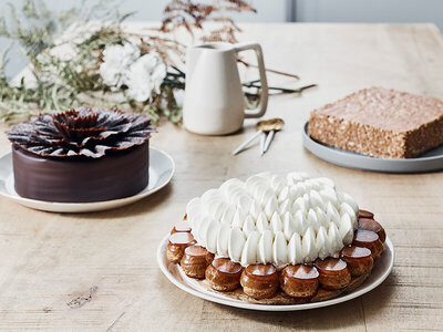 Coffret 1 douceur à partager au choix dans l'univers Entremets de la Maison Lenôtre