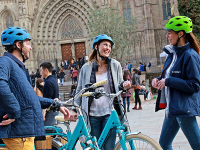 Tour urbano en Ebike en Barcelona y visita al estadio del Camp Nou