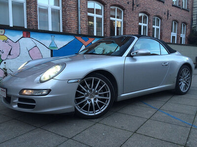 Doos 25 minuten rijden als piloot met een Porsche 911-997 4S Cabrio PDK