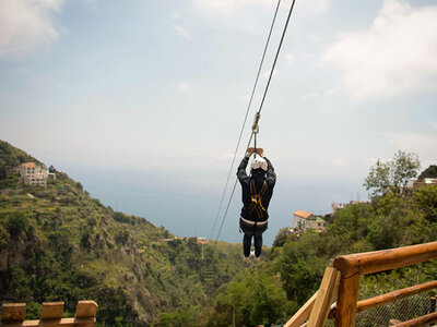 Avventura per 2: emozioni in zipline con servizio GoPro