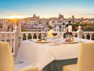 Caja regalo Cena gourmet en Madrid