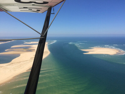 Coffret 20 minutes de vol en ULM au-dessus du bassin d'Arcachon et du banc d'Arguin