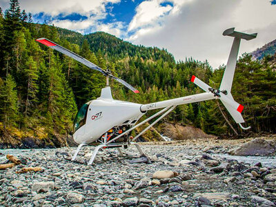 Coffret cadeau Vol sur mesure en hélicoptère d'1h en Savoie