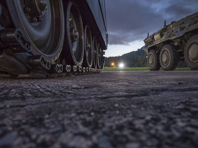 Fahrerlebnis in einem Infanteriepanzer im Apokas Paintball Park