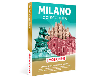 Cofanetto regalo Milano da scoprire