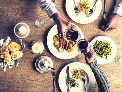 3 jours romantiques avec dîner et boissons à offrir à un couple à Noël