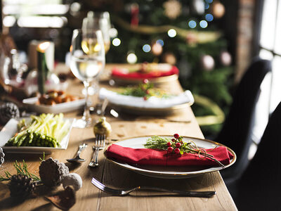 Week-end avec dîner romantique à vivre à 2 pour Noël