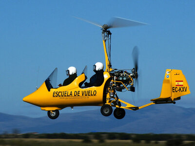 Caja Vuelo de iniciación de 10 min en autogiro