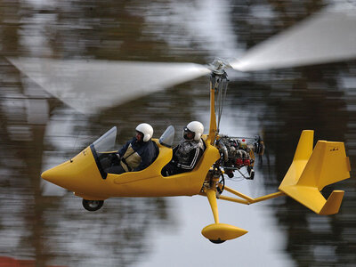 Caja Autogiro para dos: vuelo de iniciación de 15 min