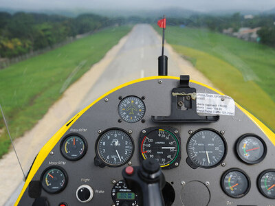 Vuelo de iniciación de 10 min en autogiro