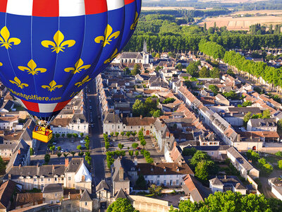 Vol en montgolfière au-dessus de la Touraine