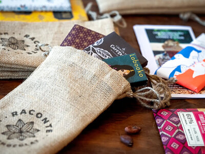 Coffret Box Découverte haut de gamme Raconte-moi un Chocolat livrée à domicile