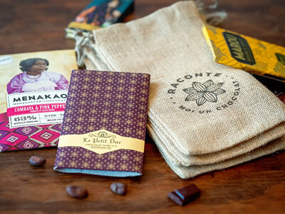 Box Découverte haut de gamme Raconte-moi un Chocolat livrée à domicile