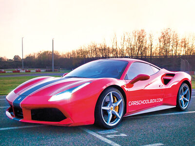 Cofanetto regalo Ferrari 488 e Lamborghini Gallardo in pista: 2 incredibili giri nel Circuito di Arese