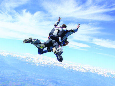 Coffret Saut en parachute au pied des Pyrénées