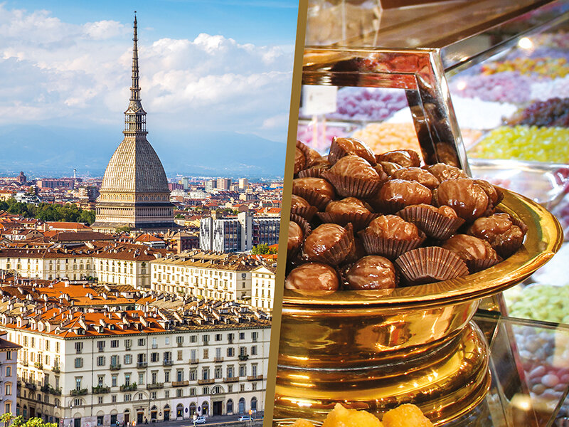 Dolce Torino: 2 notti con colazione e tour delle migliori pasticcerie e cioccolaterie per 2