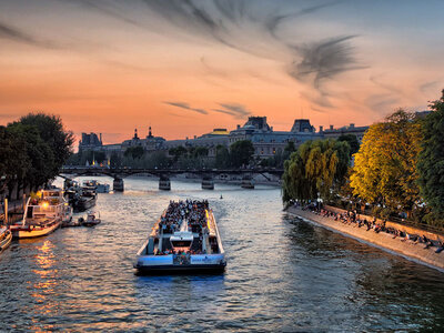 Croisière d'1h sur la Seine pour 2