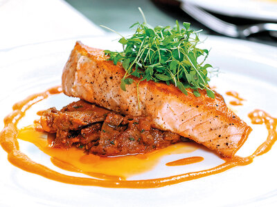 Coffret Adresses primées : menu 8 plats au restaurant Mon Plaisir près de Montbéliard