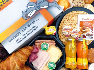 Coffret cadeau Petit-déjeuner gourmand à domicile avec Ontbijtcentrale