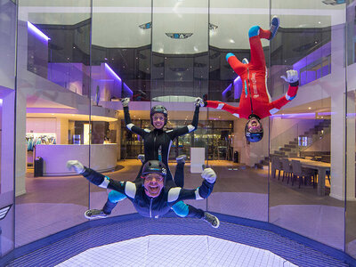 Parachutisme en salle pour 1 personne avec AirSpace Indoor Skydiving